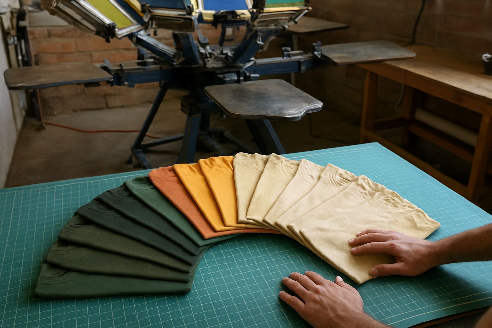 Choose T-Shirt Colours