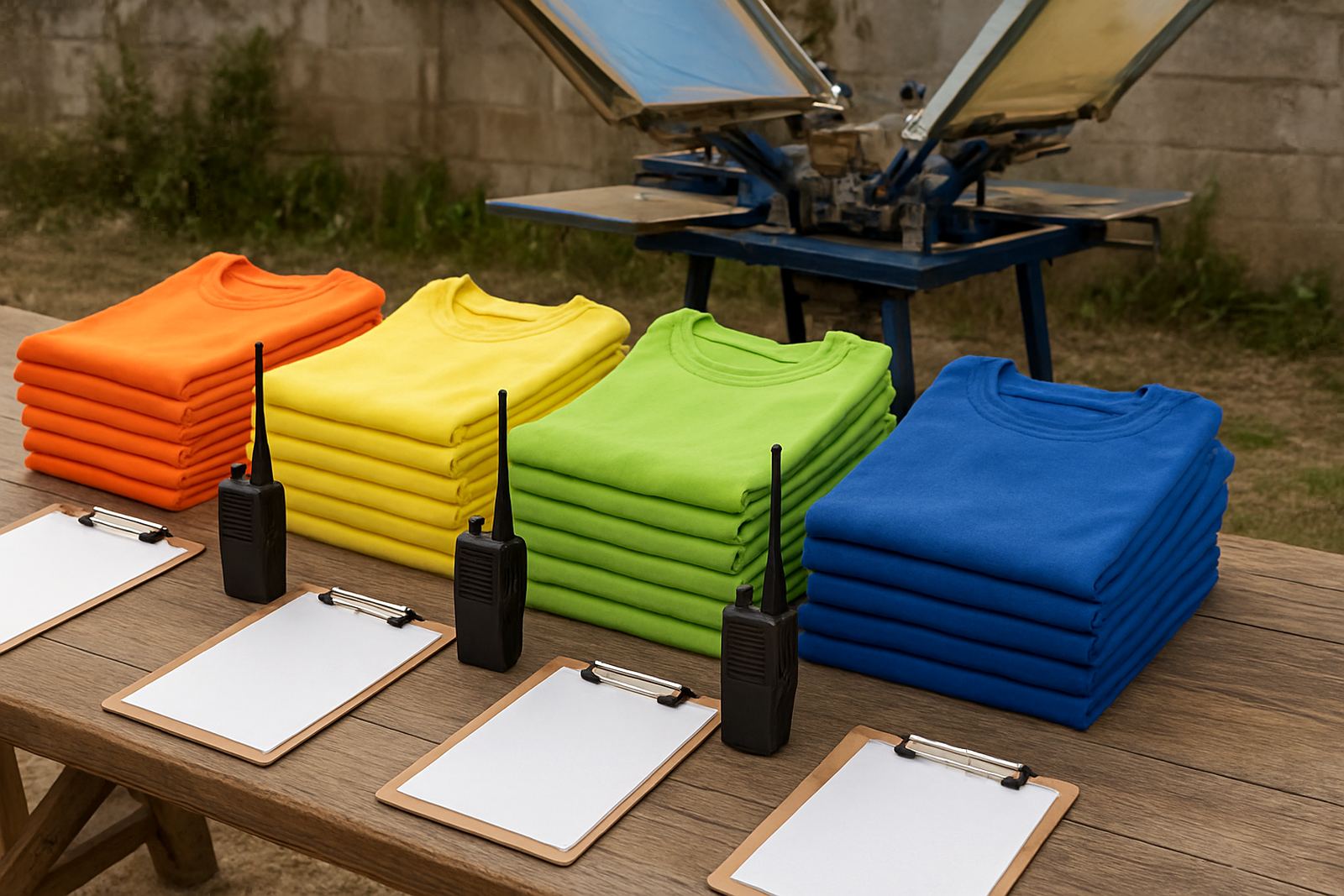 Volunteer Shirt Colours